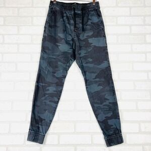 Hollister Skinny Jogger Pants Women's‎ Small Advanced Stretch Camo Casual